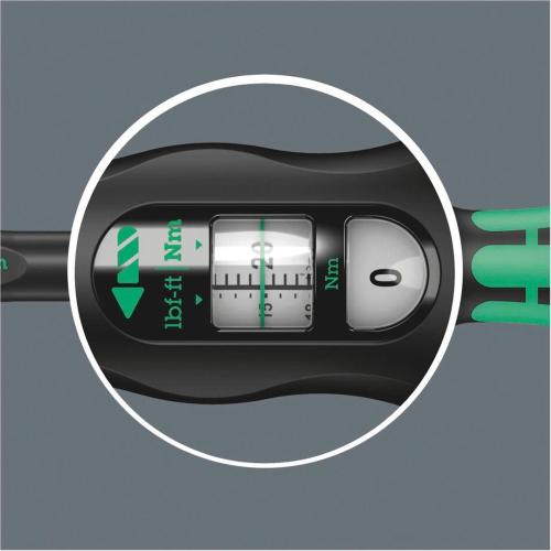 WERA Click-Torque A5 chiave dinamometrica con cr.2,5 - 25 Nm Mod. 05075604001 EAN 4013288193179