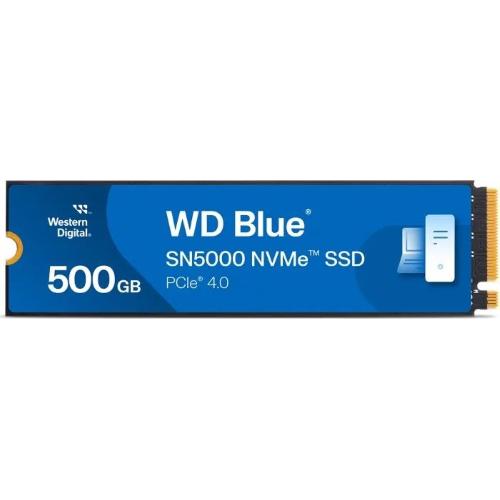 SSD WD Blue 500GB SN5000 NVME M.2 PCIe 4.0 x4 WDS500G4B0E mod.  WDS500G4B0E EAN 718037894850