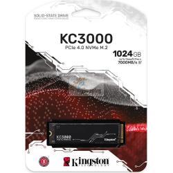 SSD Kingston KC3000 1024GB Kingston SKC3000S/1024G M.2 PCIe 4.0 NVMe mod.  SKC3000S/1024G EAN 740617324433