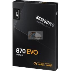 SSD Samsung 870 EVO 4TB Sata3  MZ-77E4T0B/EU mod.  MZ-77E4T0B/EU EAN 8806090545894