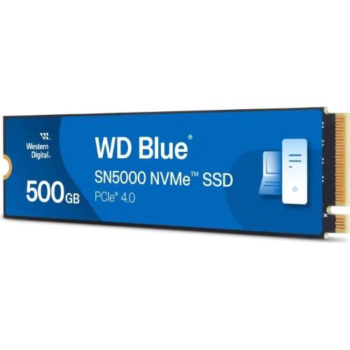 SSD WD Blue 500GB SN5000 NVME M.2 PCIe 4.0 x4 WDS500G4B0E mod.  WDS500G4B0E EAN 718037894850
