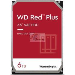 HDD WD Red Plus WD60EFPX 6TB/8,9/600 Sata III 256MB (D) mod.  WD60EFPX EAN 718037899800