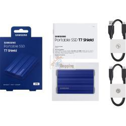 Samsung SSD Portable T7 Shield 2TB Blue Retail mod. MU-PE2T0R/EU