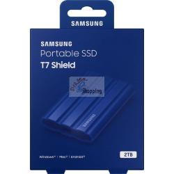 Samsung SSD Portable T7 Shield 2TB Blue Retail mod. MU-PE2T0R/EU