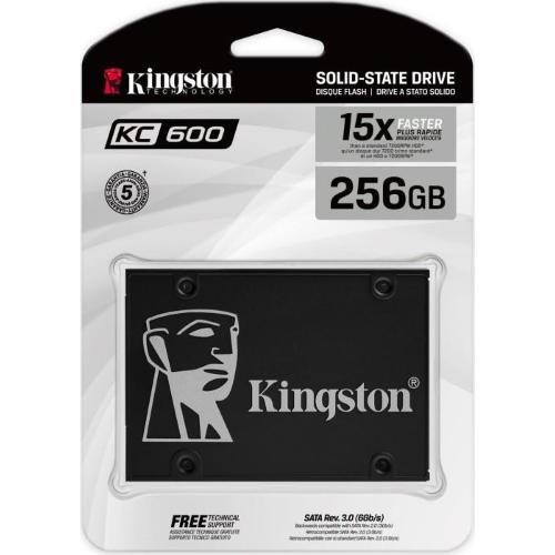 SSD Kingston KC600 256GB Sata3  SKC600/256G 2,5 mod.  SKC600/256G EAN 740617300161