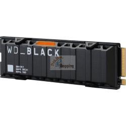 SSD WD Black 2TB SN850X Gaming NVME M.2 PCIe WDS200T2XHE m. Kühlkörper PCIe 4.0 x4 mod.  WDS200T2XHE EAN 718037891309