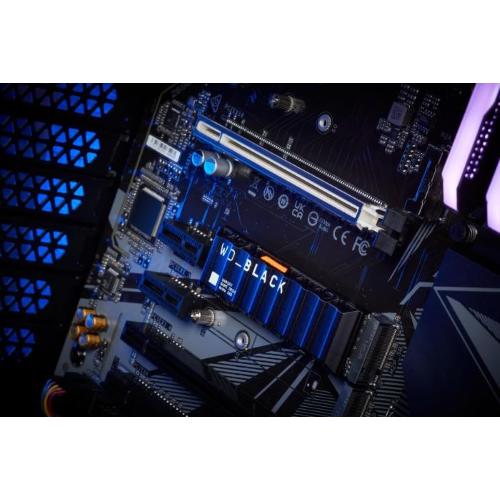 SSD WD Black 2TB SN850X Gaming NVME M.2 PCIe WDS200T2XHE m. Kühlkörper PCIe 4.0 x4 mod.  WDS200T2XHE EAN 718037891309