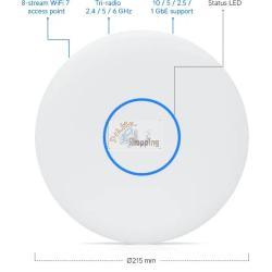 UbiQuiti UniFi U7-Pro-XGS Accesspoint Wi-Fi 7 (1 Jahr Garantie) mod. U7-PRO-XGS EAN 810084698341