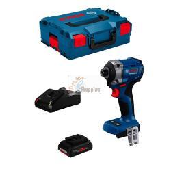 Avvitatore a massa battente BOSCH GDR 18V-215 (1 x 4,0 Ah ProCORE + GAL18V-40 + L-Boxx 136)