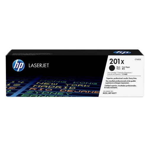 ORIGINALE HP toner nero CF400X 201X ~2800 Pagine alta capacità mod.  CF400X 201X EAN 888793237984