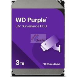 HDD WD Purple WD33PURZ 3TB 6Gb/s Sata III 256MB (D) mod.  WD33PURZ EAN 718037898278