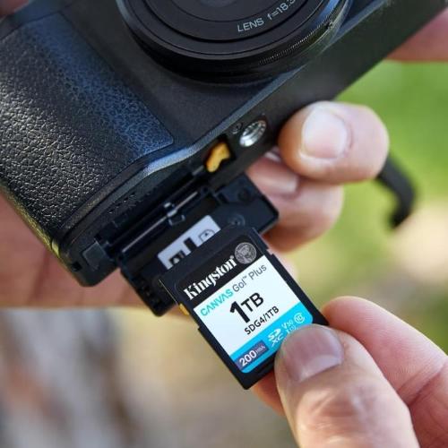 Kingston Canvas Go! Plus Gen4 R200/W160 SDXC 512GB, UHS-I U3, Class 10