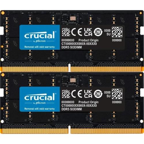 Crucial SO-DIMM DDR5-4800 64GB Kit (2x 32GB) mod. CT2K32G48C40S5