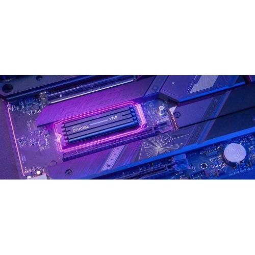 Crucial SSD T710 1TB PCie 5.0 NVMe w/Heatsink mod. CT1000T710SSD5