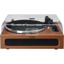 LENCO LS-430BN BASE IN LEGNO CON SIMILPELLE MOD. LS430BN EAN 8711902069638