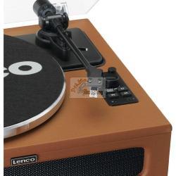 LENCO LS-430BN BASE IN LEGNO CON SIMILPELLE MOD. LS430BN EAN 8711902069638