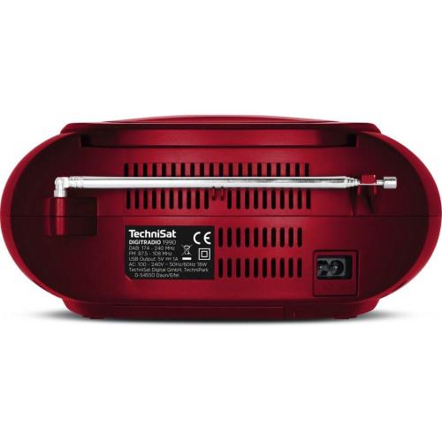 TECHNISAT DIGITRADIO 1990 ROSSO MOD. 0003/3952 EAN 4019588339521