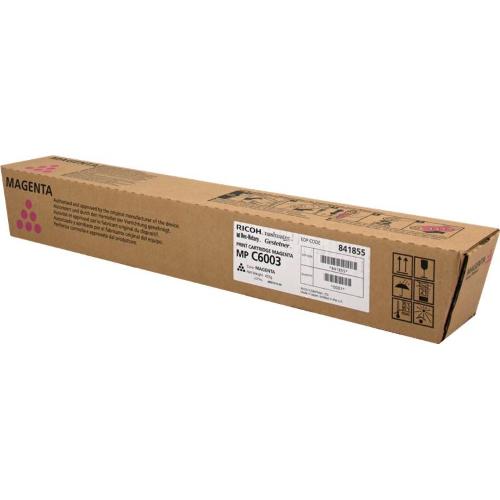 ORIGINALE Ricoh toner magenta 841855 MP C6003M ~22500 Pagine 841855 MP C6003M EAN 2200000022202