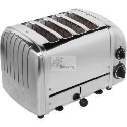 DUALIT 4 SLOT TOSTAPANE LUCIDO MOD. DU-47030 EAN 619743470300