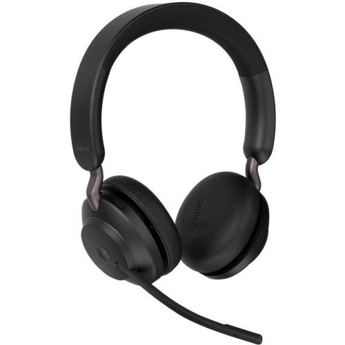 JABRA EVOLVE2 65 MS STEREO CUFFIA NERO BT USB-C MOD. 26599-999-899 EAN 5706991022841