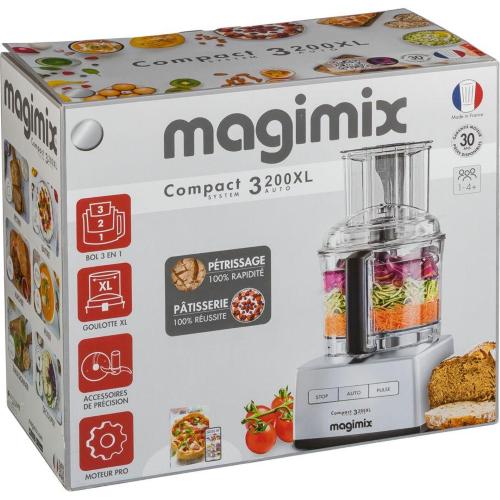 MAGIMIX COMPACT C.S. 3200 XL CROM. OPACO MOD. 18371 EA EAN 3519280022949