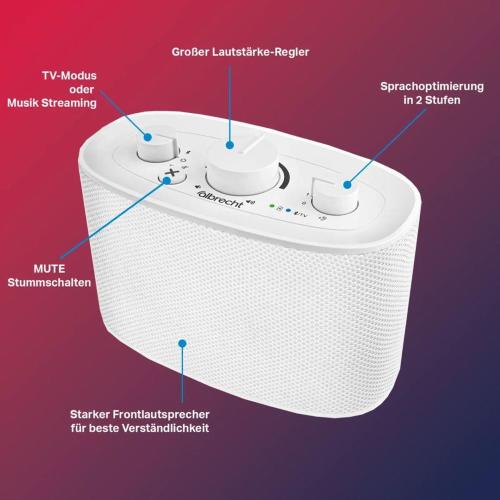 ALBRECHT KLARO ALTOPARLANTE TV MOD. 24100 EAN 4032661241009