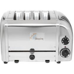 DUALIT 4 SLOT TOSTAPANE LUCIDO MOD. DU-47030 EAN 619743470300