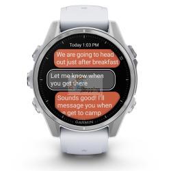 GARMIN FENIX 8 (43MM) BIANCO PIETRA/ARGENTO MOD. 010-02903-00 EAN 753759337971