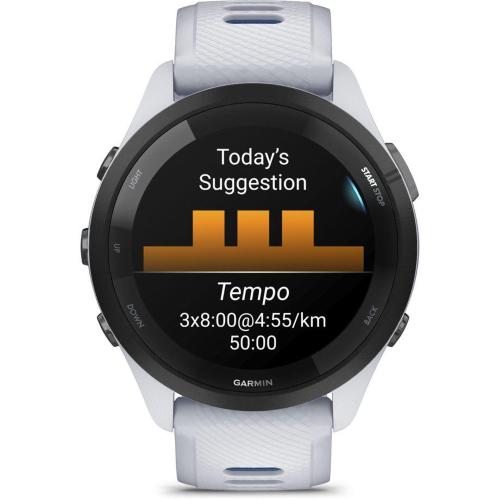 GARMIN FORERUNNER 265 BIANCO/BLU SCURO MOD. 010-02810-11 EAN 753759313722