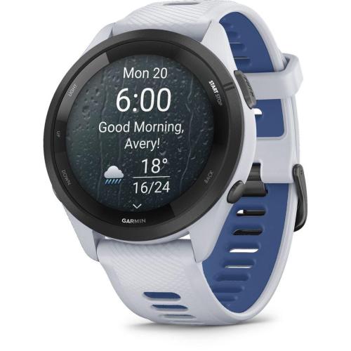 GARMIN FORERUNNER 265 BIANCO/BLU SCURO MOD. 010-02810-11 EAN 753759313722