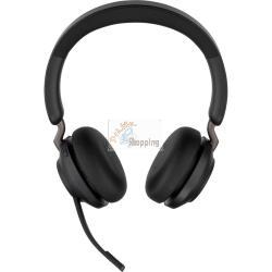 JABRA EVOLVE2 65 MS STEREO CUFFIA NERO BT USB-C MOD. 26599-999-899 EAN 5706991022841