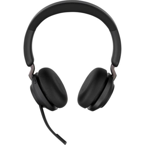 JABRA EVOLVE2 65 MS STEREO CUFFIA NERO BT USB-C MOD. 26599-999-899 EAN 5706991022841