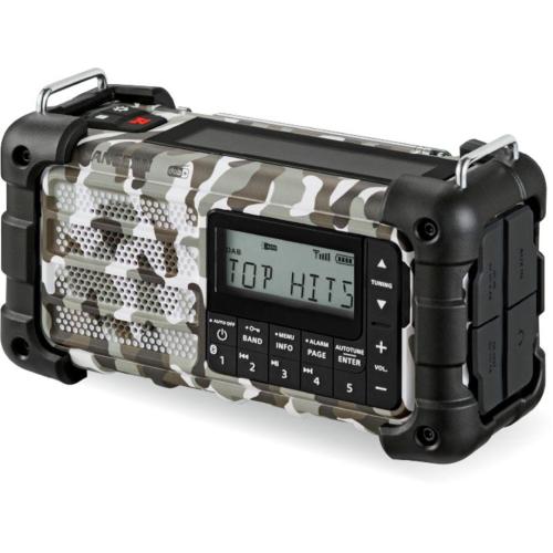 SANGEAN MMR-99 DAB+ ARTIC CAMO EMERGENCY/HAND CRANK/SOLAR RADIO MOD. A500555 EAN 4711317998688