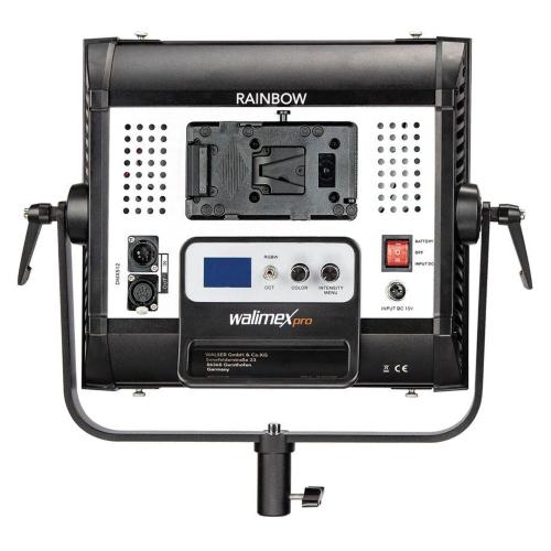 WALIMEX PRO RAINBOW LED RGBWW PANNELLO LUMINOSO 100W MOD. 1023035 EAN 4056929230352