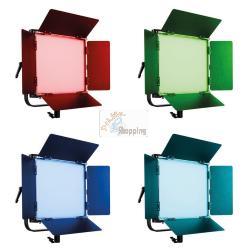 WALIMEX PRO RAINBOW LED RGBWW PANNELLO LUMINOSO 100W MOD. 1023035 EAN 4056929230352