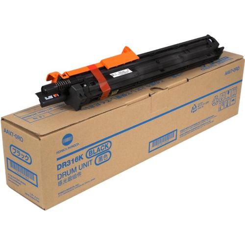 ORIGINALE Konica Minolta Tamburo nero AAV70RD DR-316K ~170000 Pagine AAV70RD DR-316K EAN 2200000046024