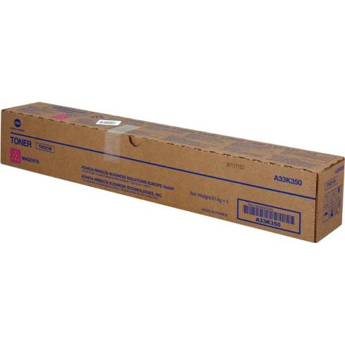 ORIGINALE Konica Minolta toner magenta A33K350 TN321M ~25000 Pagine A33K350 TN321M EAN 2200000018526