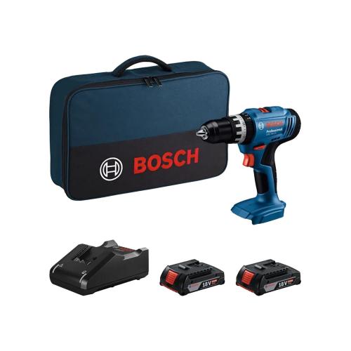 Trapano a Percussione BOSCH GSB 18V-25 (2 x 2,0Ah + GAL18V-40 + Borsa)