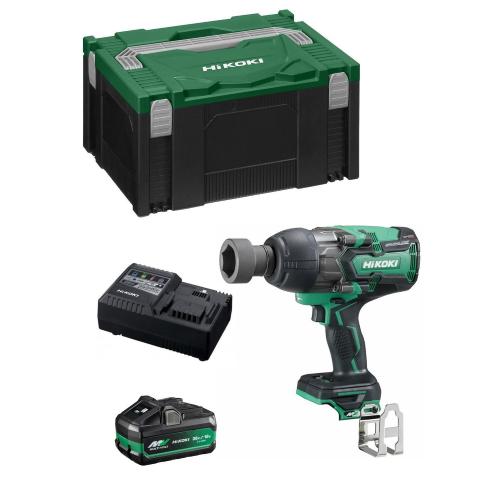 Avvitatore ad Impulsi HIKOKI WR36DAB1X (1 x 4,0Ah/8,0 Ah + UC18YSL3 + Valigetta HSC II)