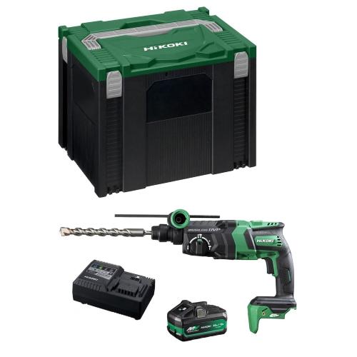Martello Perforatore HIKOKI DH36DPEB1X (1 x 4,0Ah/8,0Ah + UC18YSL3 + Valigetta HSCIV)