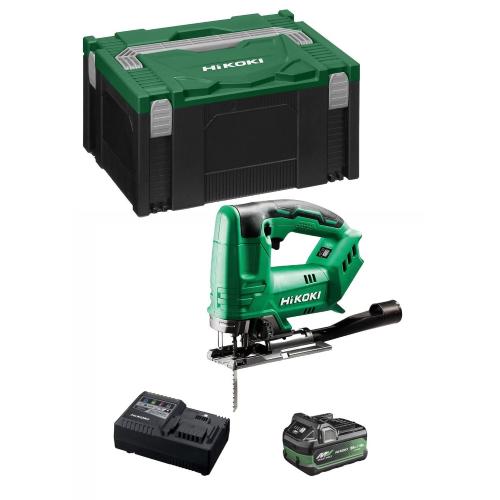 Seghetto Alternativo HIKOKI CJ18DAA1X (1 x 2,5Ah/5,0Ah + UC18YSL3 + Valigetta HSC III)