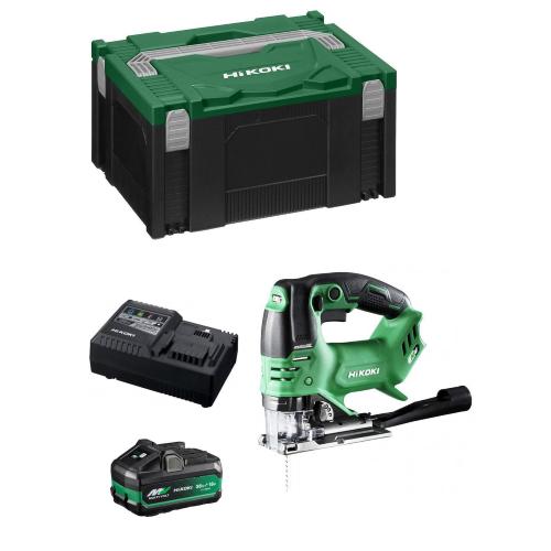 Seghetto Alternativo HIKOKI CJ36DAB1X (1 x 4,0Ah/8,0 Ah + UC18YSL3 + Valigetta HSC III)