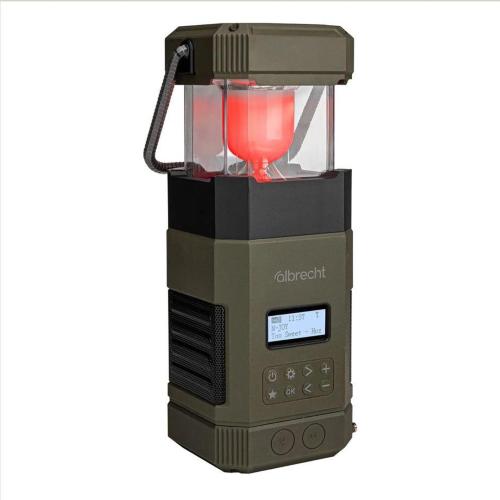 ALBRECHT DR 114 DAB+ OUTDOOR- RADIO WITH CAMPING-LAMP MOD. 27861 EAN 4032661279125
