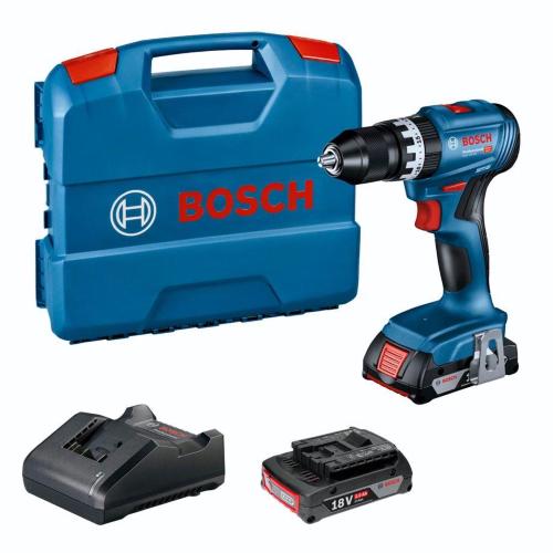 BOSCH GSB 18V-45 TRAPANO AVVITATORE A PERCUSSION. MOD. 06019K3302 EAN 4059952605678
