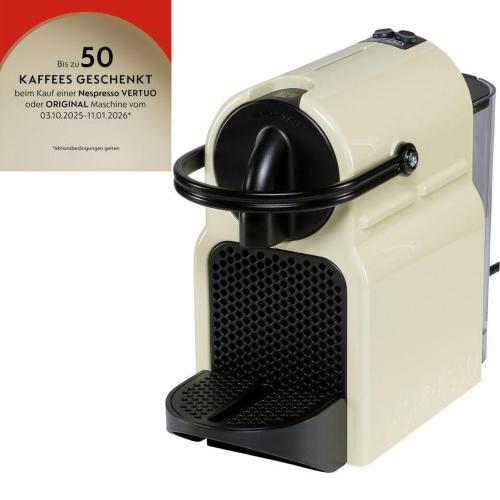 NESPRESSO INISSIA EN 80.CW BY DELONGHI, VANILLA CREAM MOD. 132191193 EAN 8004399327931