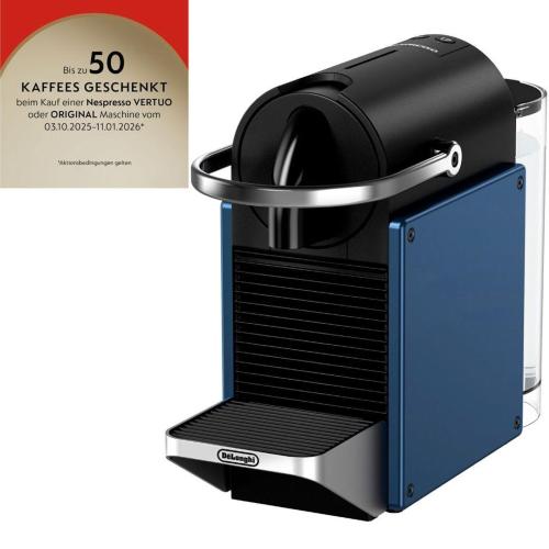 NESPRESSO PIXIE EN 127.BL BY DELONGHI, BLU MOD. EN127.BL EAN 8004399028760