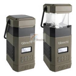 ALBRECHT DR 114 DAB+ OUTDOOR- RADIO WITH CAMPING-LAMP MOD. 27861 EAN 4032661279125