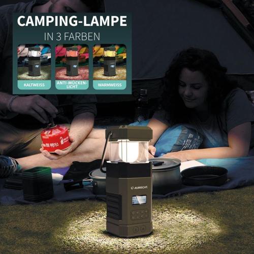ALBRECHT DR 114 DAB+ OUTDOOR- RADIO WITH CAMPING-LAMP MOD. 27861 EAN 4032661279125