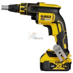 Avvitatore per Cartongesso DeWALT DCF620P2K (2 x 5,0 Ah + DCB112 + TSTAK II + Caricatore rapido per viti)