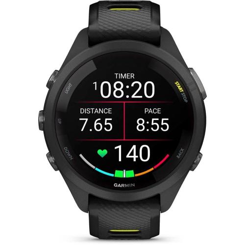 GARMIN FORERUNNER 265S NERO/GIALLO LIMONE MOD. 010-02810-13 EAN 753759313746